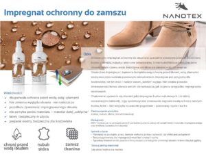 Właściwości impregnatu do zamszu