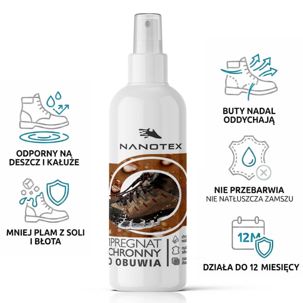 NANOTEX Impregnat do obuwia