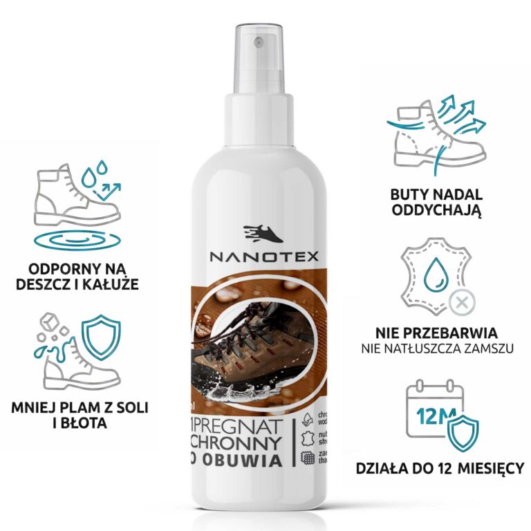 NANOTEX Impregnat do obuwia