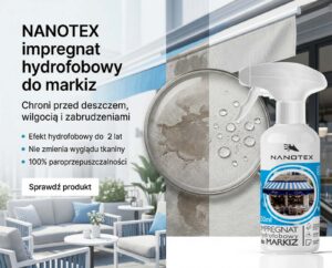 Ochrona markiz przed wilgocią i zabrudzeniami