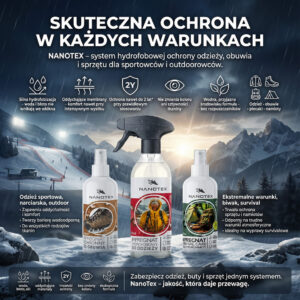 NANOTEX — ochrona odzieży i wyposażenia w terenie