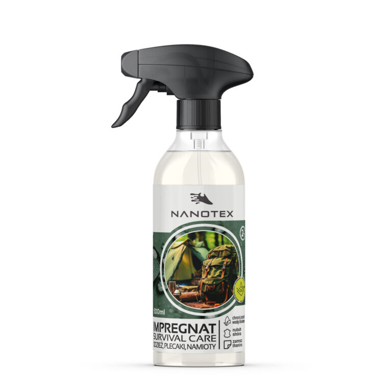 NANOTEX SURVIVAL CARE — impregnat do odzieży, obuwia i plecaków